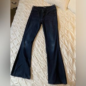 Express Bell Flare Mid Rise Stretch Size 0R